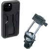 Topeak telefoonhouder ridecase iphone 15 plus bevestiging