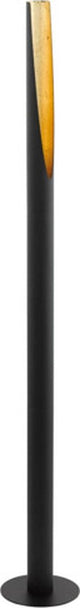 Lampada da terra Eglo barbotto - gu10 - 136,5 cm - oro nero