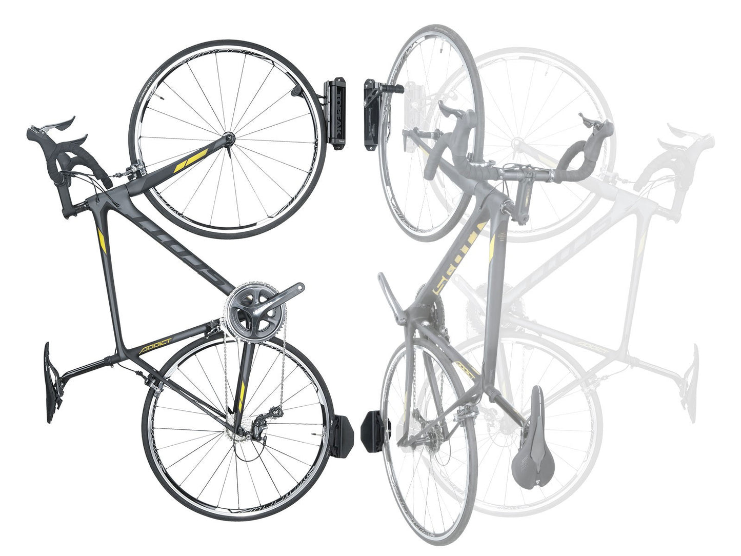 Porta bici a oscillazione topak