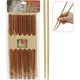 Excellent houseware chopsticks eetstokjes bamboe set a 12 paar