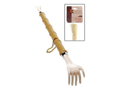 Excelente rascador de espalda 2 en 1 con calzador para el hogar