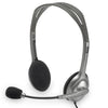 Logitech logitech 981-000271 h110 stereo headset [3.5mm,. microphone, binaural, black]