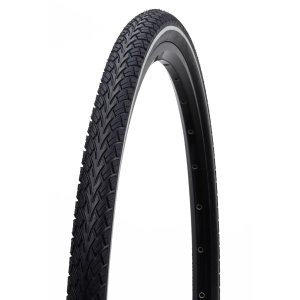 Edge buitenband street 24 x 1.75 47-507mm - zwart met reflectie
