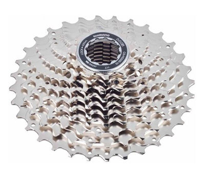 Shimano cassette tiagra cs-hg500 10 speed 11-32 t zilver