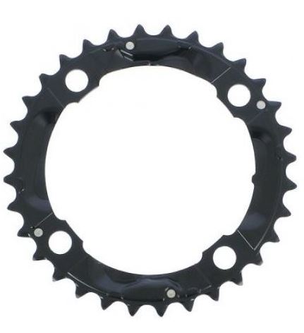 Shimano Chain Top DEORE 9V a 4 ARM Y1LD98080 Black 32T
