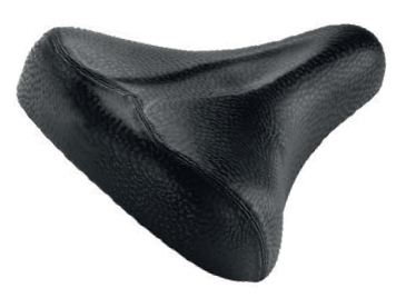 Selle Montegrappa 156 PU Olanda Unisex Saddle con Strop Black OEM