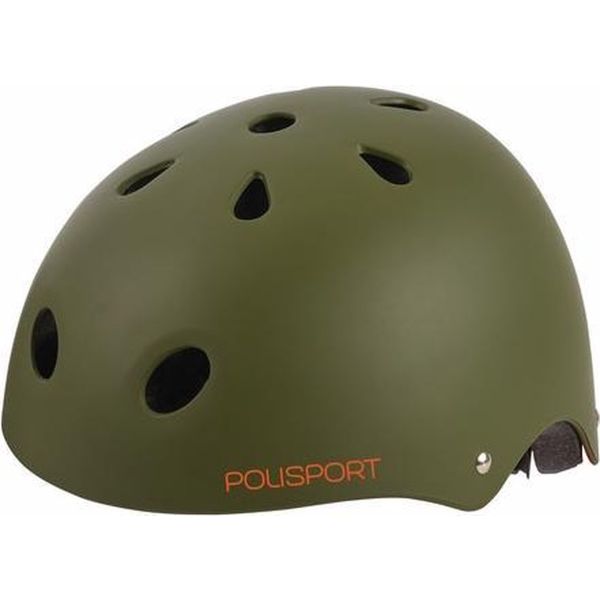 Polisport Urban Radical Bicycle Helmet S 53-55cm Tag Green Goudanje
