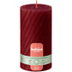 Bolsius candela rustica twist 130 68 rossa | 4 pezzi