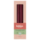 Candele gotiche Bolsius 245 24 scatola 4 rosso metallizzato | 2 pezzi