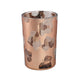 Lanterna Ptmd Kamala l marrone color bronzo 18 cm | 2 pezzi