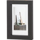 Cornice per foto in legno nera 14 x 24 cm | 4 pezzi