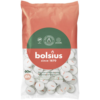 Bolsius Tealight 6 ore Borsa 60