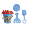 Set da spiaggia creativo per gruppo Paw Patrol in secchiello blu - 5 pz.