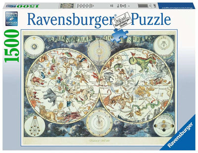 Ravensburger rompecabezas mapa del mundo animales