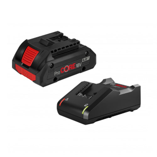 Juego básico de accesorios Bosch | 1 batería procore | 18v | 4.0ah | Cargador gal18v-40 - 1600a01h7h