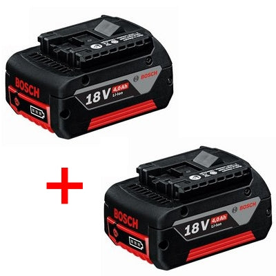 Batería azul bosch 18v li-ion 4.0ah | paquete dúo - 1600z00042