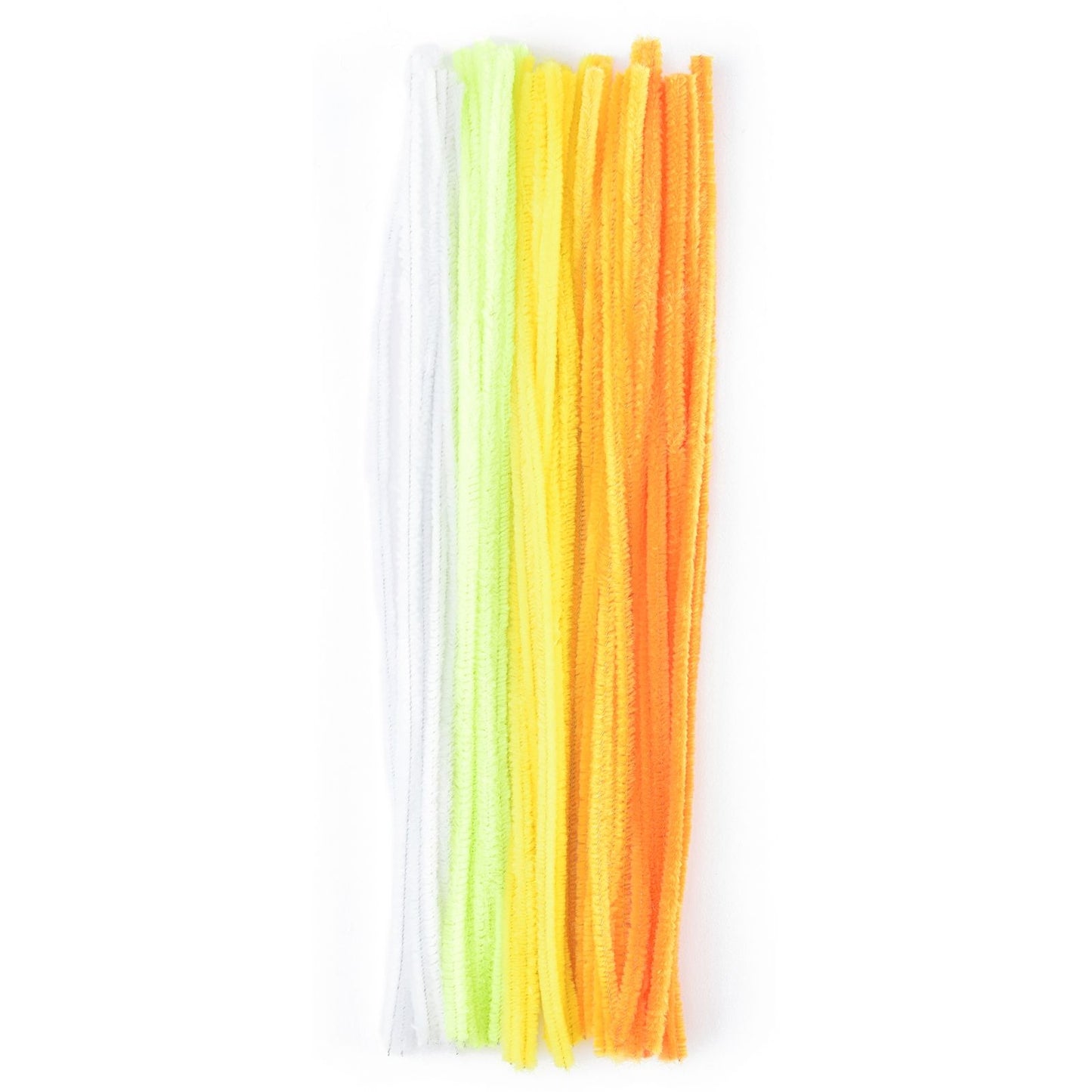 Vaessen creative • hilos de chenilla 6mm 50 uds. 30cm amarillo
