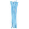 Vaessen creative • hilos de chenilla 6mm 25 uds. 30cm azul claro