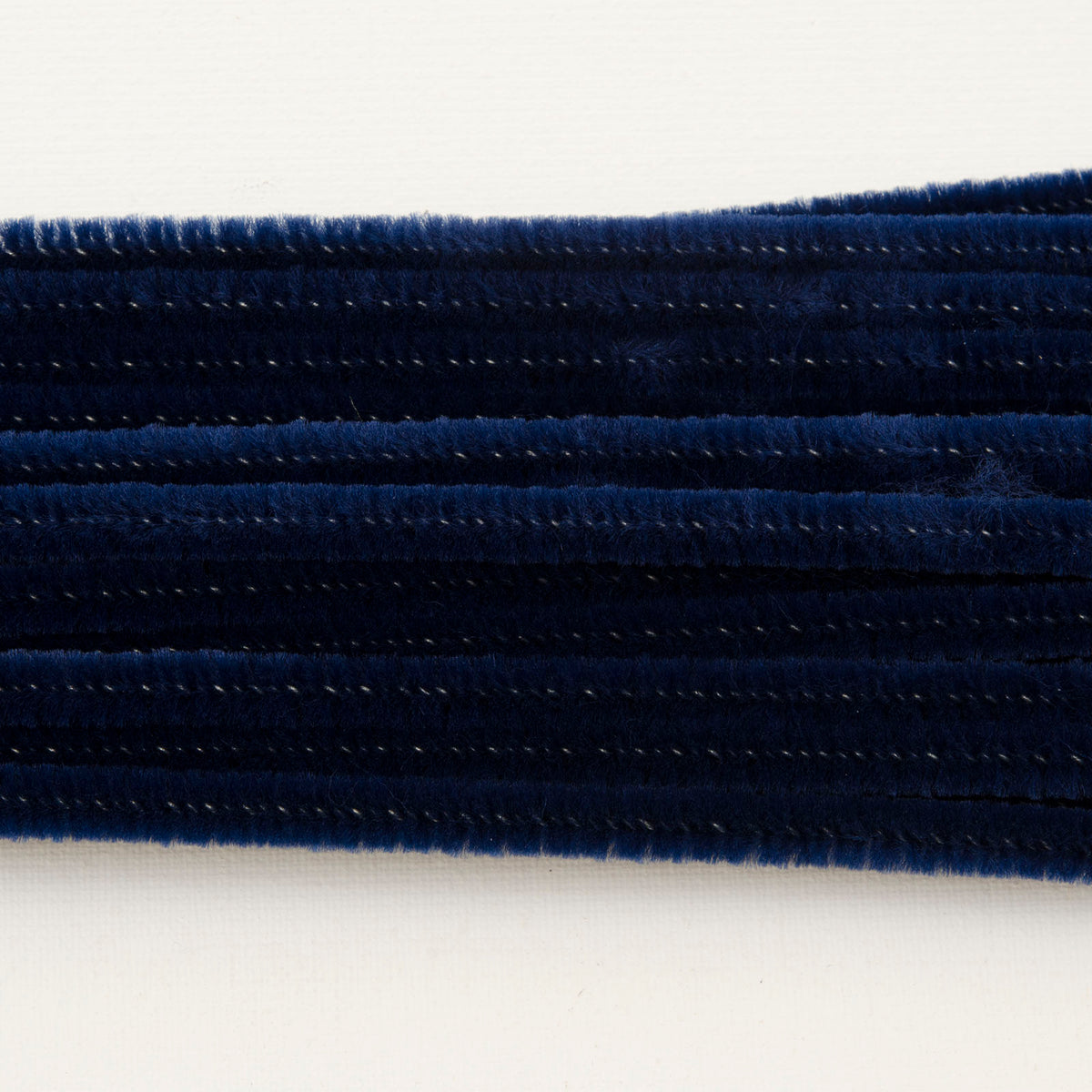 Vaessen creative • chenilledraden 6mm 25st. 30cm marineblauw