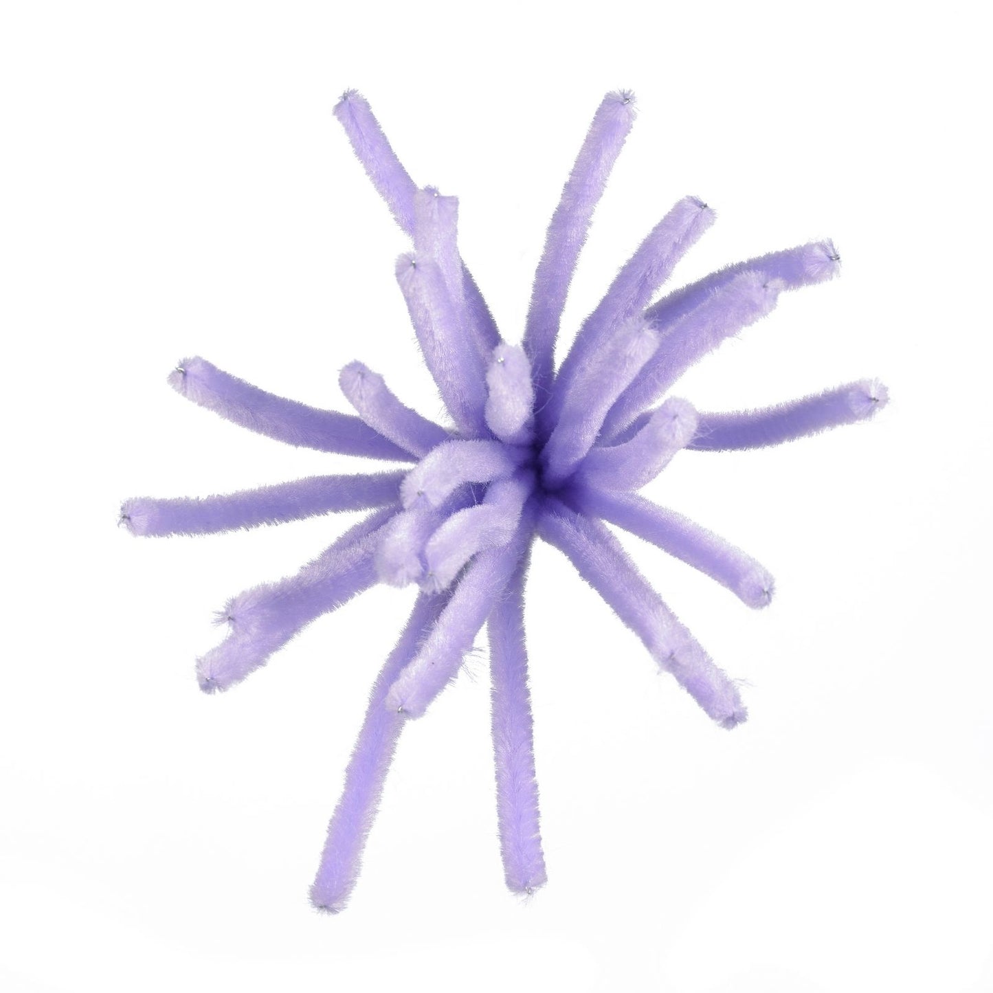 Vaessen creative • fili di ciniglia 6 mm 25 pz. 30 cm lilla