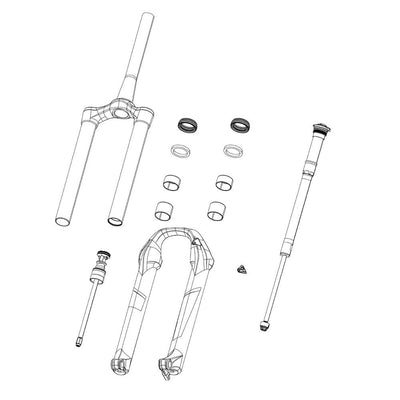 Rockshox kabelklem leiding sid c1 sid sl