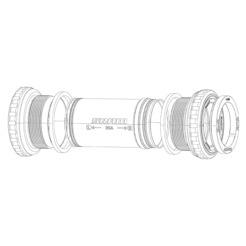 Kit distanziatore SRAM DUB DUB MTB ROAD V3
