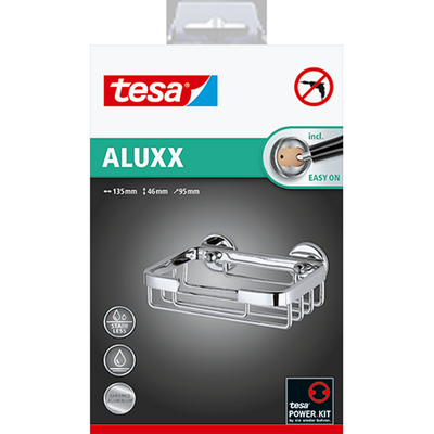 Tesa 1066808 - portasapone aluxx | 2 pezzi