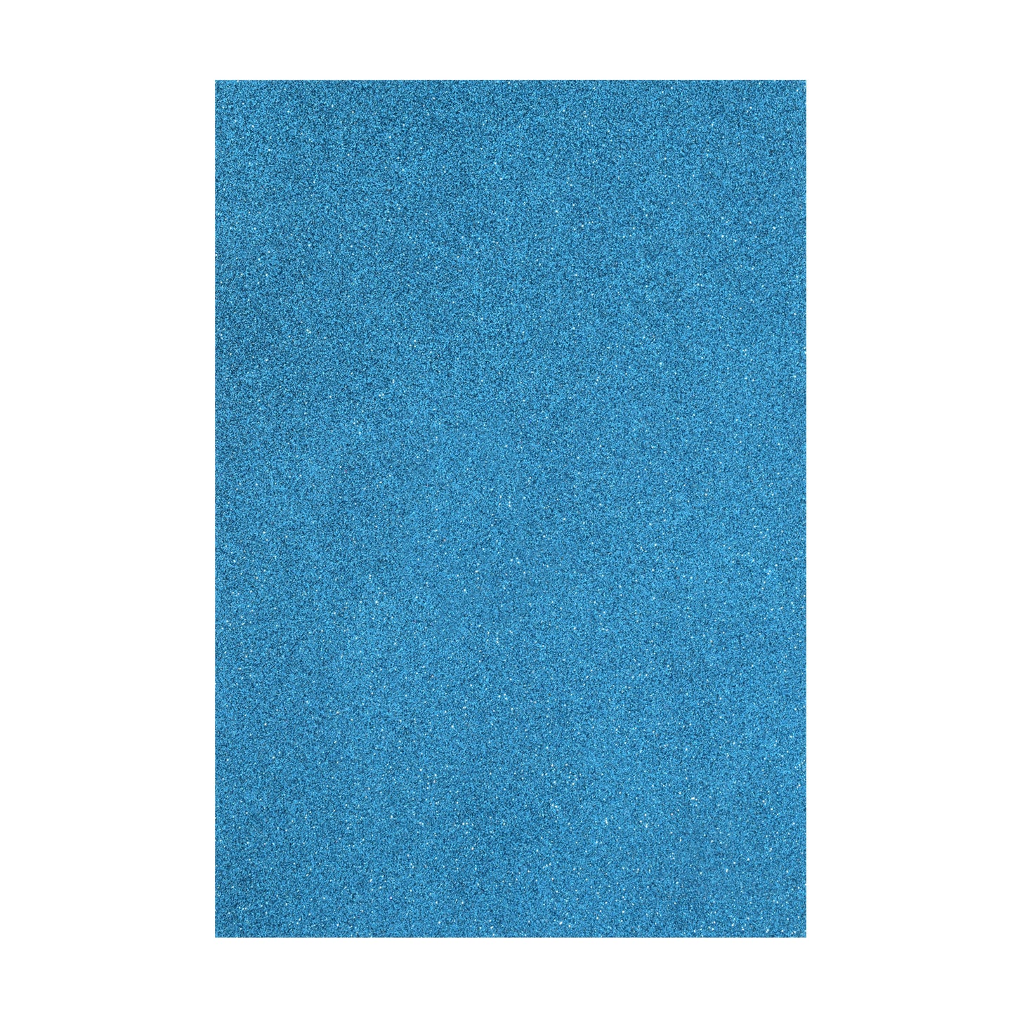 Vaessen creative • schiuma 2 mm a4 10 pezzi glitter azzurro