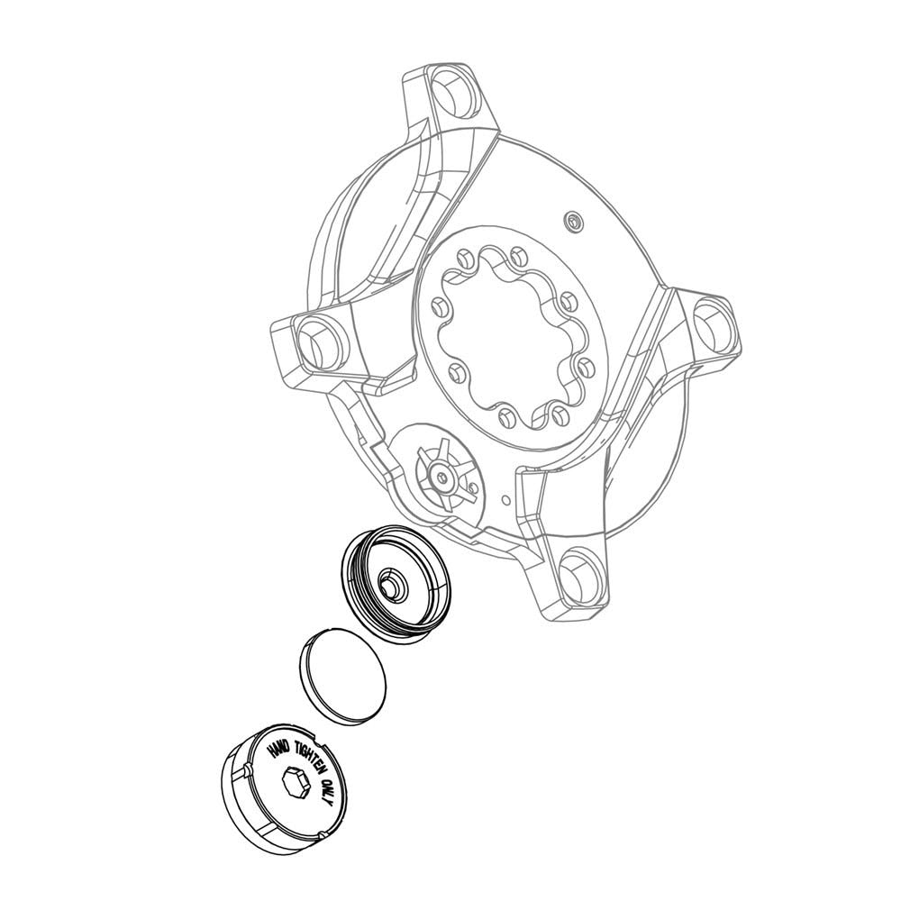 Quarq Crank Screw M18 M30 Rival AXS