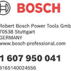 Bosch accessoires reservesleutels voor tandkransboorhouders s3, a, 110 mm, 50 mm, 4 mm, 8 mm 1st - 1607950041