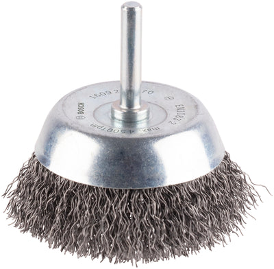 Accessori Bosch ciotola spazzola in acciaio 70 mm, 0,3 mm, 4500 h min 1 pz - 1609200270