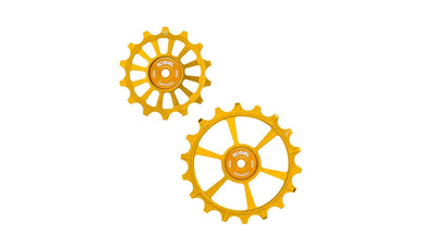 Ruote deragliatore a sfera Sram Cross 14 18t trasmissione oro