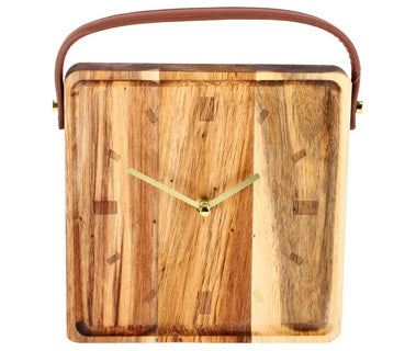 Clock Vienne Wood 22x22x6,5 cm