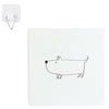 No brand onderzetters wandtegels 10 x 10 cm set van 4 | 8 stuks