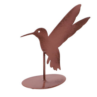 Escultura kolibri 3 surti metal 12.5x5x14 cm