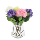 No brand hydrangea single l 84cm | 12 pieces - afbeelding 1