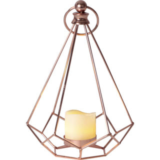 Edge de linterna con una vela LED 23.5 cm