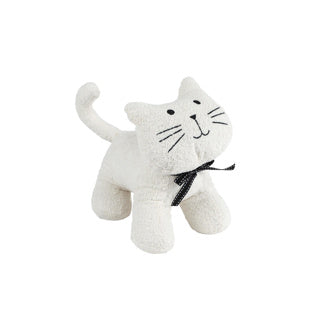 Other brands door stopper plush cat 25x15x24 cm white
