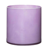 Vaas cilinder astra solid lavendel paars h15 d15 | 4 stuks - afbeelding 1