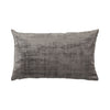 No brand vintage velvet kussen grijs 30x50 cm | 3 stuks