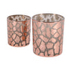 Diversen pmtd windlicht desiree giraffeprint roze 10 cm