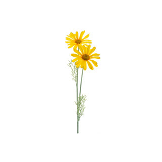 Arte fiore margherite seta gialla 56 cm
