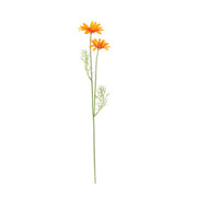 Art Flower Daisy Orange Silk 56 cm - afbeelding 2