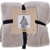 Overige merken hoodie plaid sherry 70x110 cm pumice stone