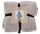 Altri marchi con cappuccio Sherry plaid Sherry 70x110 cm Pumice Stone