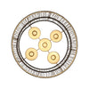 Daan Kromhout Ariana Lantern Oro negro