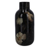 Vaso piccione cilindro nero metallo 11x11x25 cm | 2 pezzi
