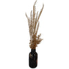Vaso piccione cilindro nero metallo 11x11x25 cm | 2 pezzi
