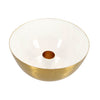 Candlestick Madras Bowl White 14 cm de metal