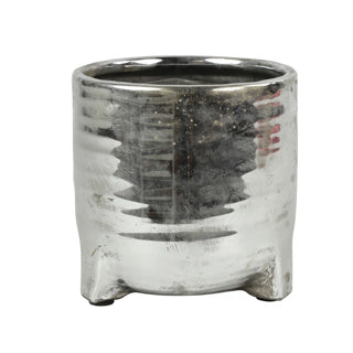 Countryfield FlowerPot Amarens M Colore d'argento 18 cm